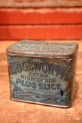dp-230401-09 EDGEWORTH / PLUG SLICE Vintage Tin Can