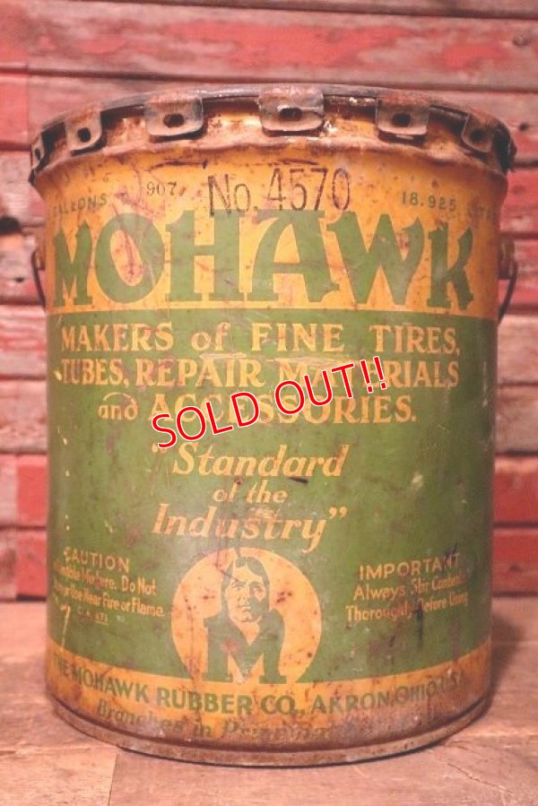 画像1: dp-230503-80 THE MOHAWK RUBBER CO., 5 U.S. GALLONS CAN