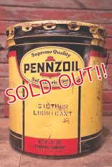 dp-230503-31 PENNZOIL / 1970's 5 U.S. GALLONS CAN