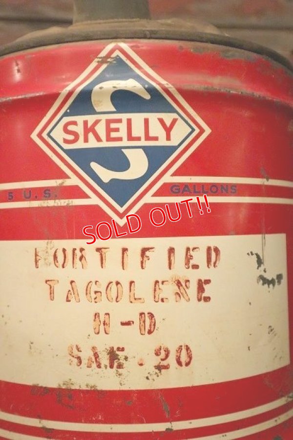 画像2: dp-230503-55 SKELLY / 1970's 5 U.S. GALLONS CAN