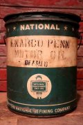 dp-230503-27 NATIONAL / MOTORO OIL 1940's 5 U.S. GALLONS CAN