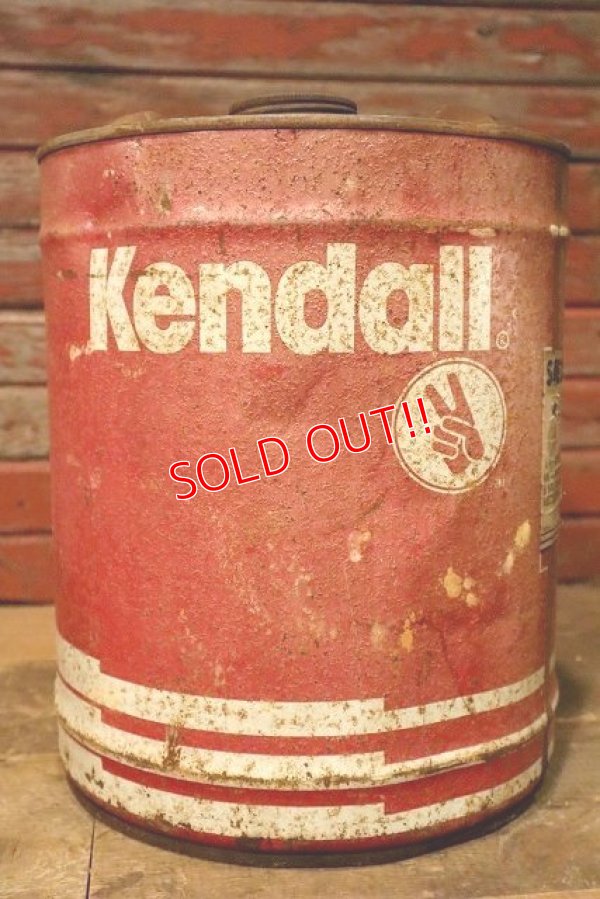 画像1: dp-230503-03 Kendall / 1970's〜 5 U.S. GALLONS CAN