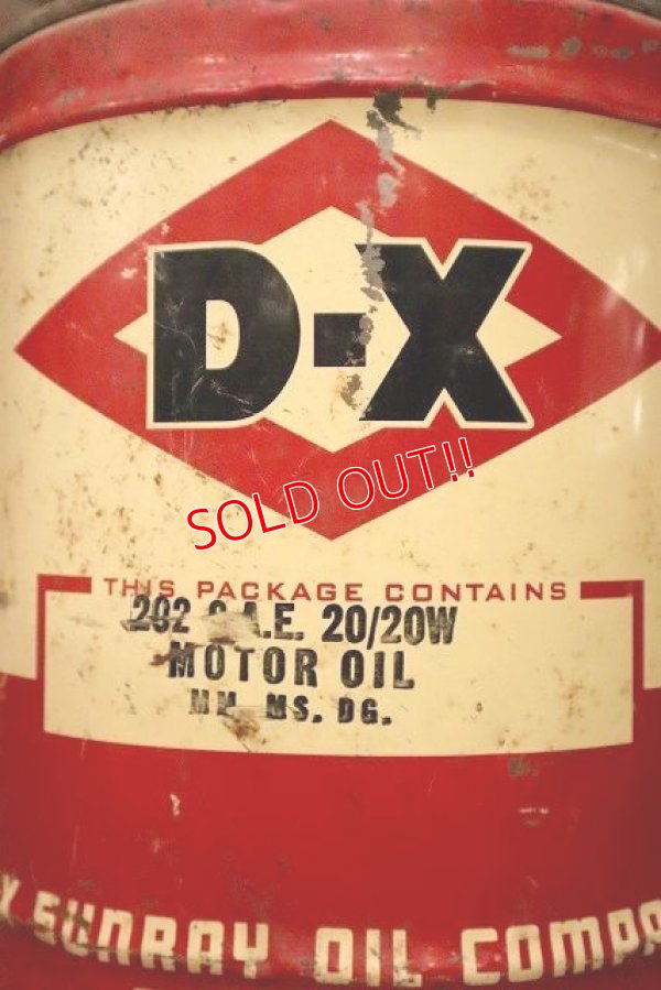 画像2: dp-230503-15 D-X / 1960's 5 U.S. GALLONS CAN