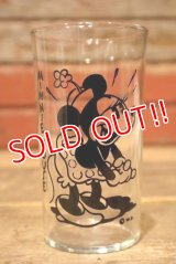 gs-230301-10 Minnie Mouse / BOSCO 1930's Novelty Glass