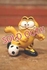 ct-230503-02 Garfield / 1980's PVC Figure "Soccer"