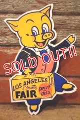 ct-230414-55 LOS ANGELS COUNTY FAIR / Vintage Sticker