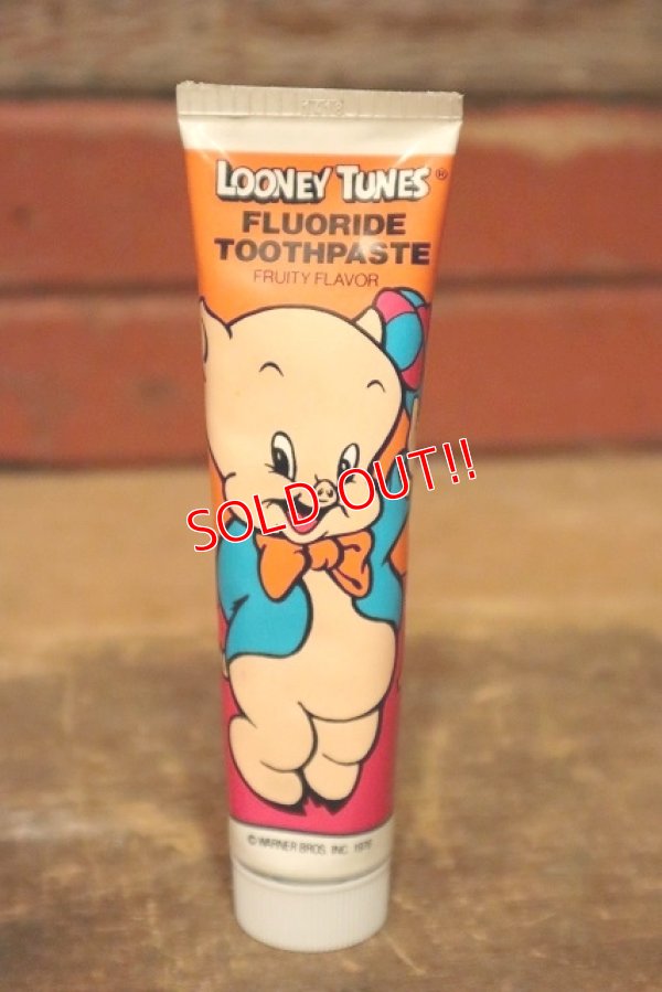 画像1: ct-230518-16 Porky Pig / 1976 Toothpaste