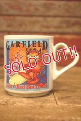 ct-230503-02 Garfield / ENESCO 1980's Ceramic Mug "Red Devil "