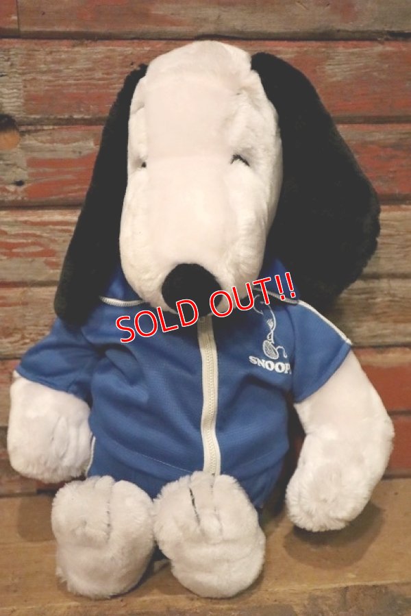 画像1: ct-230518-19 Snoopy / Determined 1970〜1980's Tracksuit Plush Doll