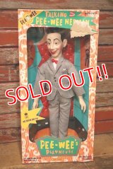 ct-230518-24 PEE-WEE HERMAN / MATCHBOX 1987 Talking Doll