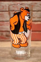 gs-221101-06 Barney Bear / PEPSI 1975 Collector Series Glass