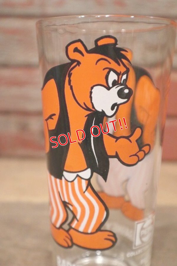 画像2: gs-221101-06 Barney Bear / PEPSI 1975 Collector Series Glass