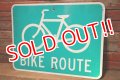 dp-230608-11 Road Sign "BIKE ROUTE"