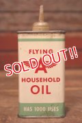 dp-230724-42 FLYING A / 1950's HOUSEHOLD OIL Handy Can