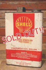 dp-230724-35 SHELL / 1960's 1 U.S. Gallon Oil Can