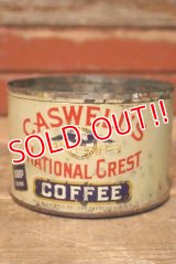 dp-230724-28 CASWELL'S NATIONAL CREST COFFEE / Vintage Tin Can