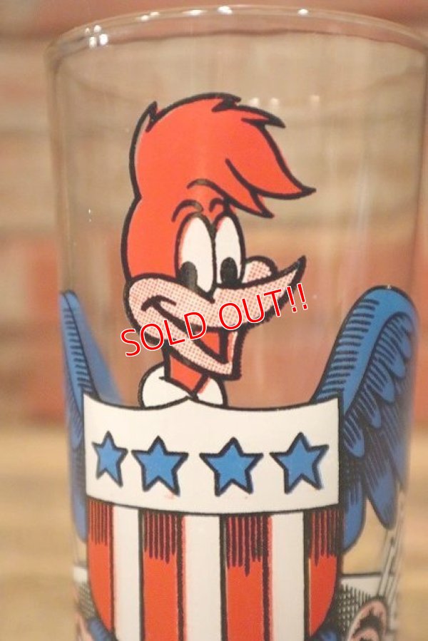 画像2: ct-230701-51 Woody Woodpecker / Arby's 1970's Novelty 11oz.Glass