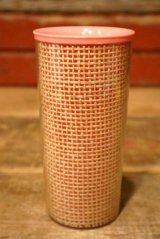 dp-230301-28 Melmac / 1960's Raffia Ware Tumbler (B)