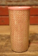 dp-230301-27 Melmac / 1960's Raffia Ware Tumbler (A)