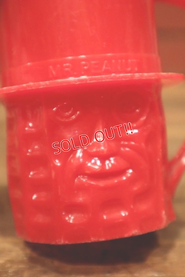 画像2: ct-230809-10 PLANTERS / MR.PEANUT 1950's Plastic Mug (Red)