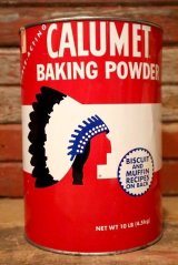 dp-230809-14 CALUMET / Vintage Baking Powder Can