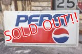 dp-221001-20 ※店頭ピックのみ PEPSI / 1990's Huge Plastic Sign