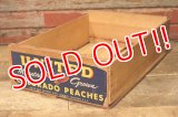 dp-210601-04 UNITED COLORADO PEACHES / Vintage Wood Box