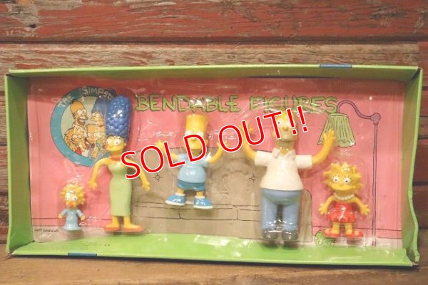 画像1: ct-230801-14 The Simpsons / JESCO 1990's Bendable Figure