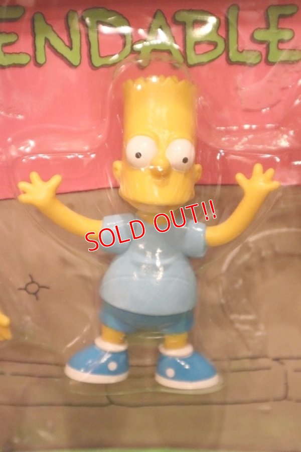 画像2: ct-230801-14 The Simpsons / JESCO 1990's Bendable Figure