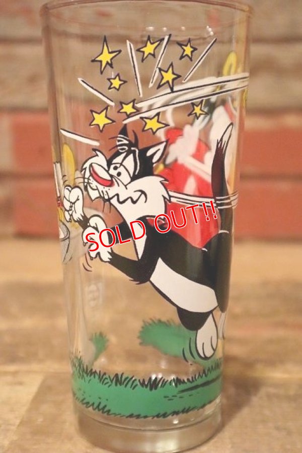 画像2: gs-230801-01 Sylvester, Tweety & Granny / PEPSI 1976 Collectors Series Glass