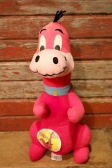 ct-230701-48 The Flintstones / DINO 1980 MIGHTY STAR Plush Doll