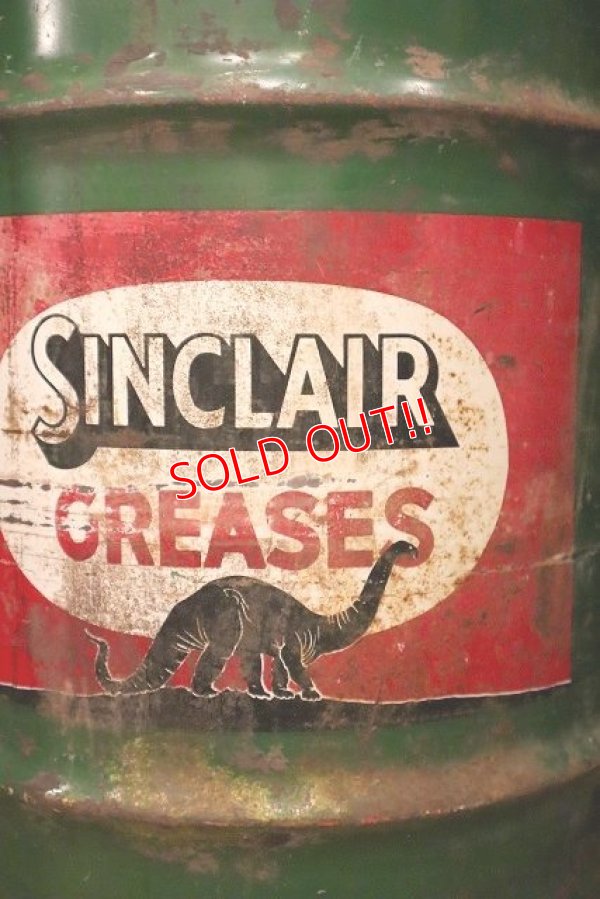 画像2: dp-230601-24 SINCLAIR / 1950's 20 GALLONS GREASE CAN