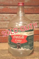 dp-230901-153 Coca-Cola / 1950's-1960's Gallon Soda Fountain Syrup Jug Bottle