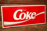 dp-230901-105 Coke (Coca-Cola) / 1980's-1990's Metal Sign