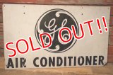 dp-230901-147 GENERAL ELECTRIC / AIR CONDITIONER Masonite Sign