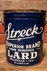 dp-230901-94 Streck / SUPERIOR BRAND LARD VINTAGE 4 LBS. CAN