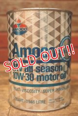 dp-230901-120 AMOCO / 10W-30 One U.S. Quart Motor Oil Can