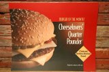 dp-230901-45 McDonald's / 1993 Translite "Cheeselover's Quarter Pounder"