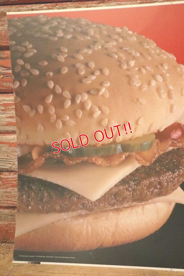 画像2: dp-230901-45 McDonald's / 1993 Translite "Bacon Swiss Quarter Pounder"