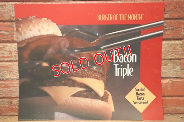 画像1: dp-230901-45 McDonald's / 1994 Translite "Bacon Triple"