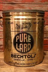 dp-231001-31 BECHTOLS PURE LARD 1940's-1950's Can 