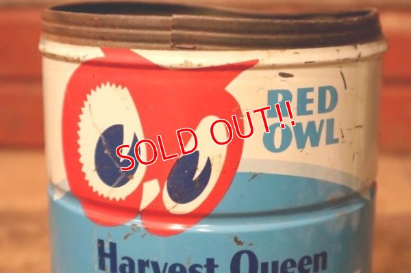 画像2: dp-231016-16 RED OWL Harvest Queen COFFEE / Vintage Tin Can