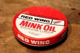 dp-231012-85 RED WING MINK OIL / Vintage Tin Can