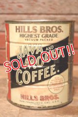 dp-231016-30 HILLS BROS. JAVA AND MOCHA COFFEE / Vintage Tin Can