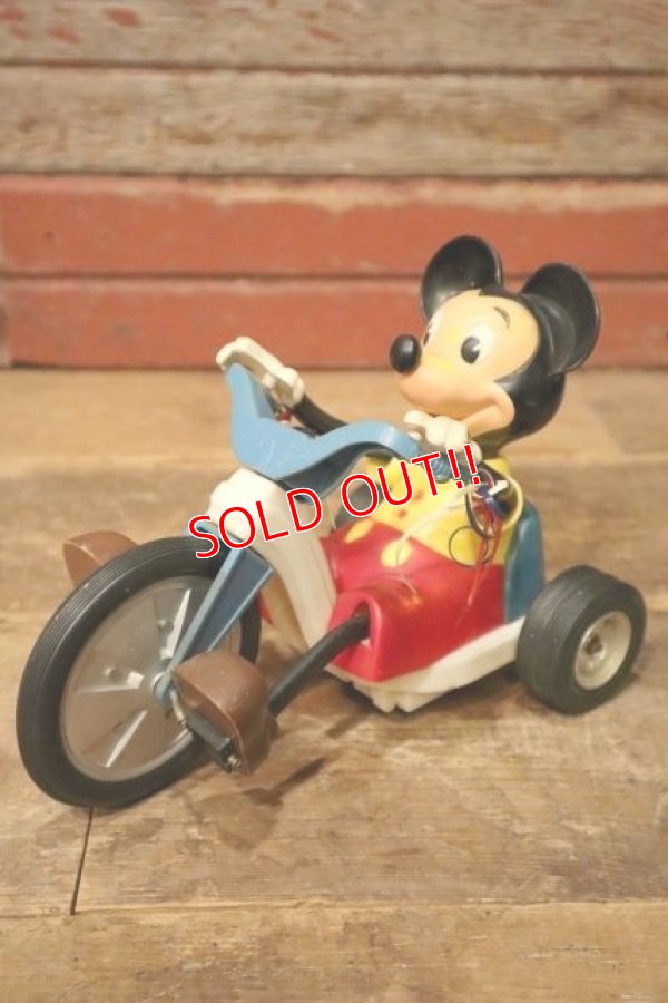 画像1: ct-231001-11 Mickey Mouse / MARX 1960's LITTLE BIG WHEEL