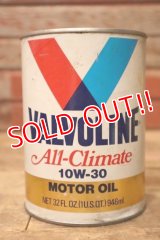 dp-230901-120 VALVOLINE / All-Climate 10W-30 U.S. ONE QUART MOTOR OIL CAN