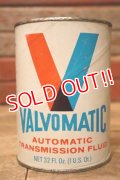 dp-230901-120 VALVOMATIC / 1960's Automatic Transmission Fluid One U.S. Quart Can