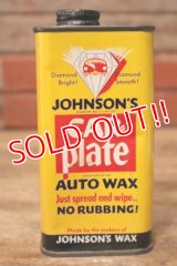 dp-231101-01 JOHNSON'S / car plate AUTO WAX Can