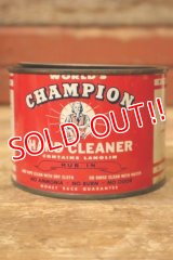 dp-231206-22 World's CHAMPION / HAND CLEANER Vintage Can