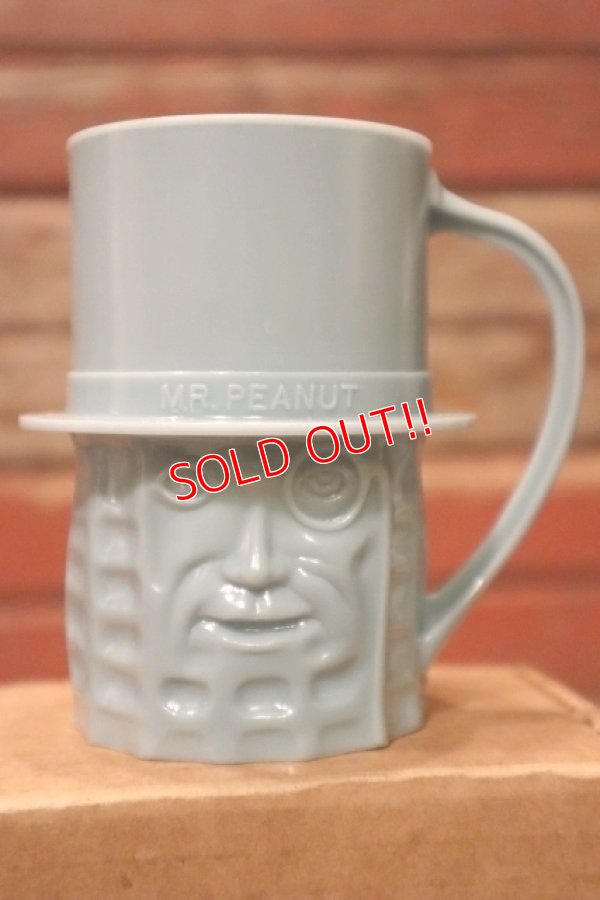 画像2: ct-231211-07 PLANTERS / MR.PEANUT 1950's Plastic Mug (Blue)